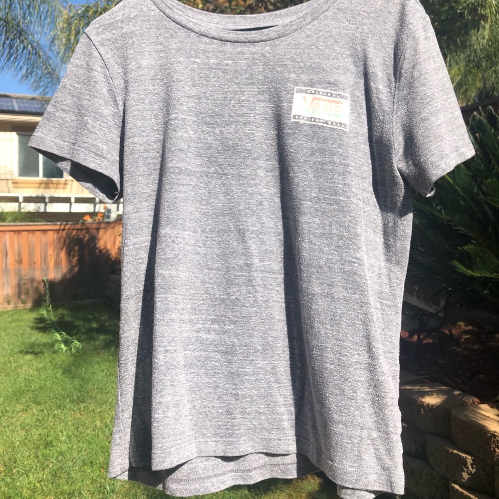 Gray vans t-shirt